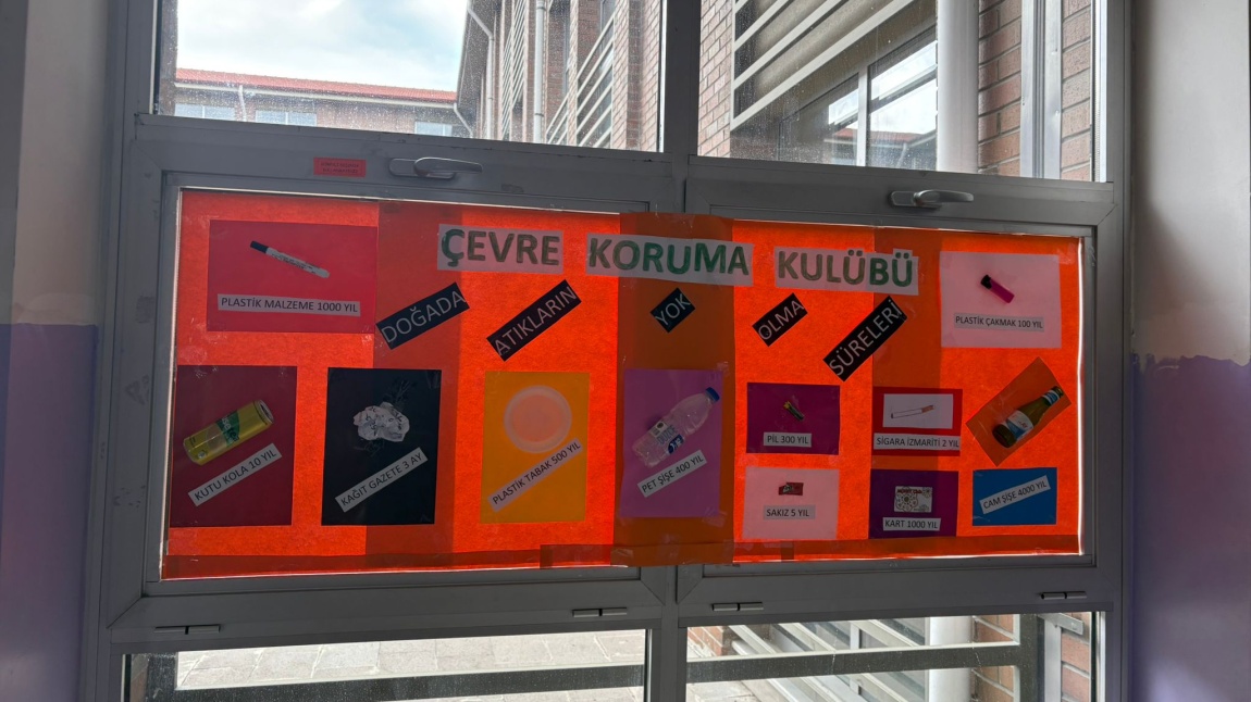 Çevre Koruma Kulübü Panomuz Hazırlandı.